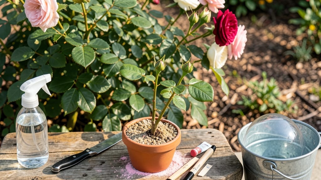 How To Propagate A Rosebush: Layering Secrets for Root Growth Without Digging