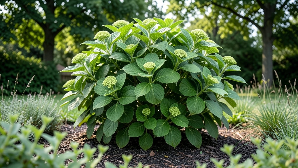 Hydrangea Bush Before Bloom: Late Winter Pruning for Larger, Longer Blooms