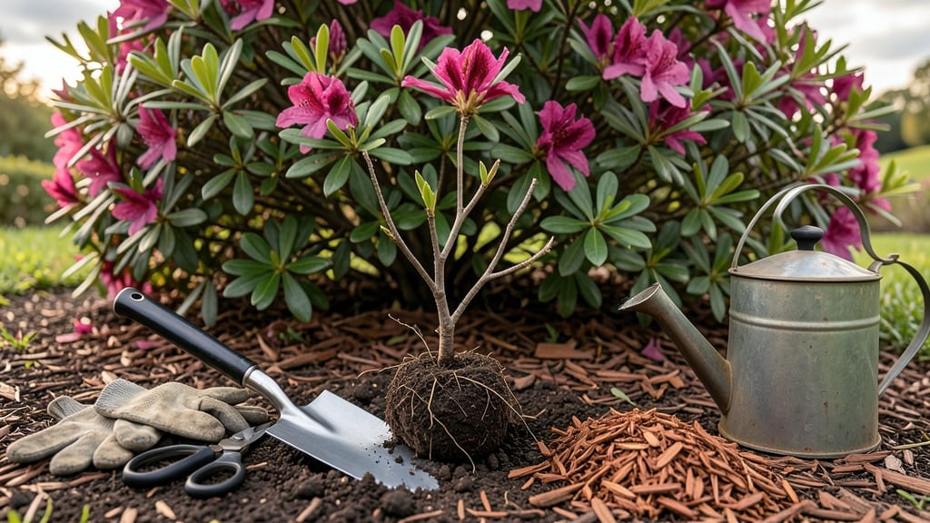 Replanting Azalea Bushes: Root-Bound Revival in 3 Simple Steps