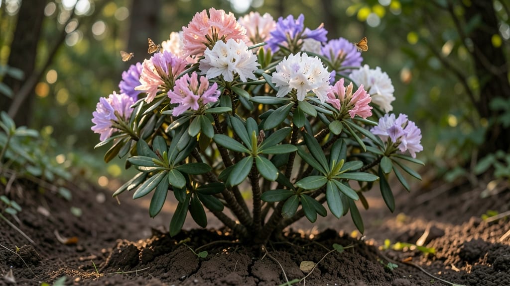 Dwarf Rhododendron for Acidic Soil Gardens