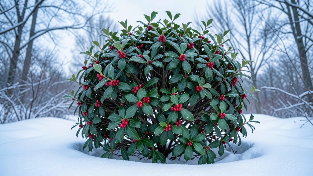 Holly Bushes for Year-Round Color