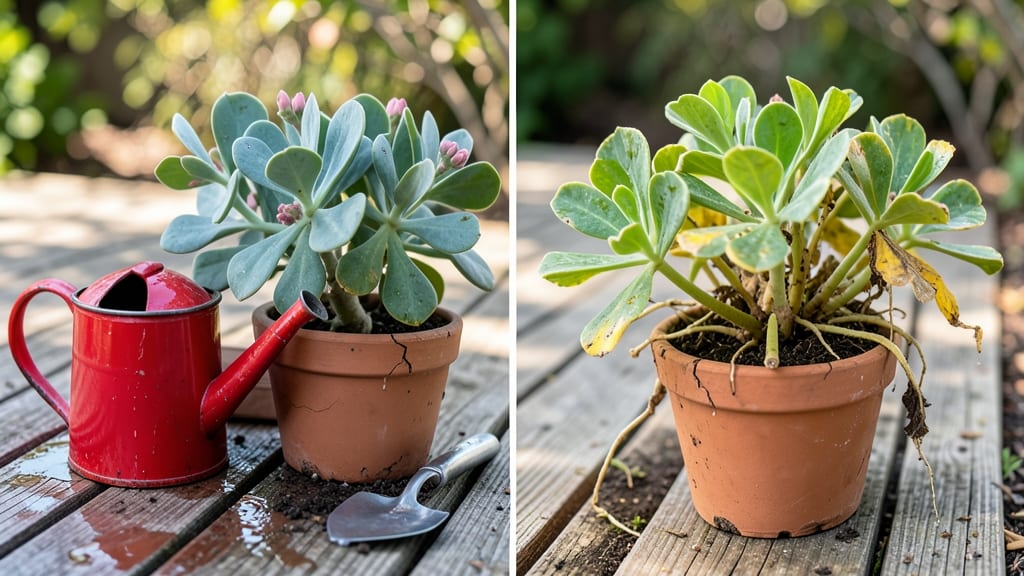 Overwatered Elephant Bush: Revive Drooping Leaves in 3 Steps