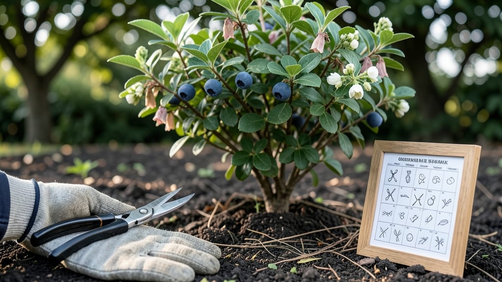 When to Prune Blueberry Bushes in North Carolina: Late Winter Timing for Peak Fruit Yield