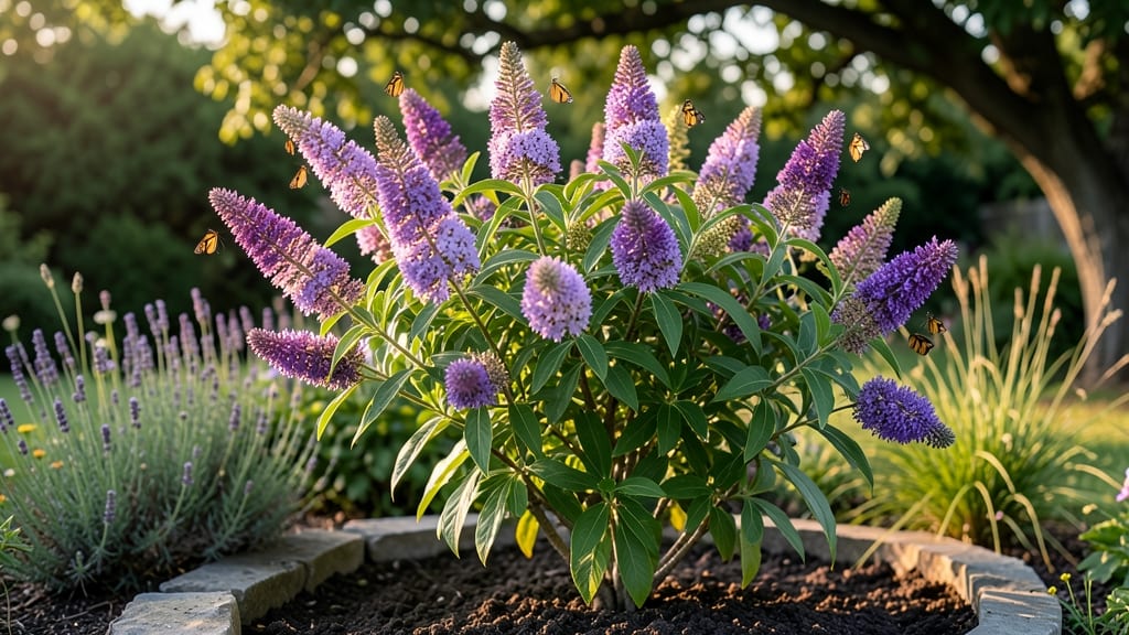 Multicolored Butterfly Bush: Year-Round Vibrancy With Four Pruning Cuts