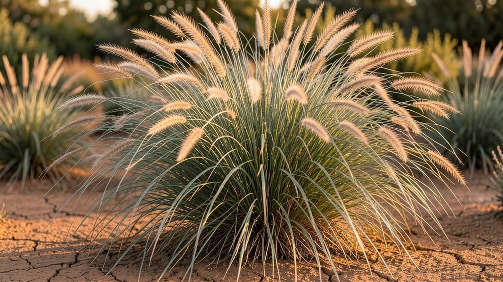 Dwarf Fountain Grass for Year-Round Texture