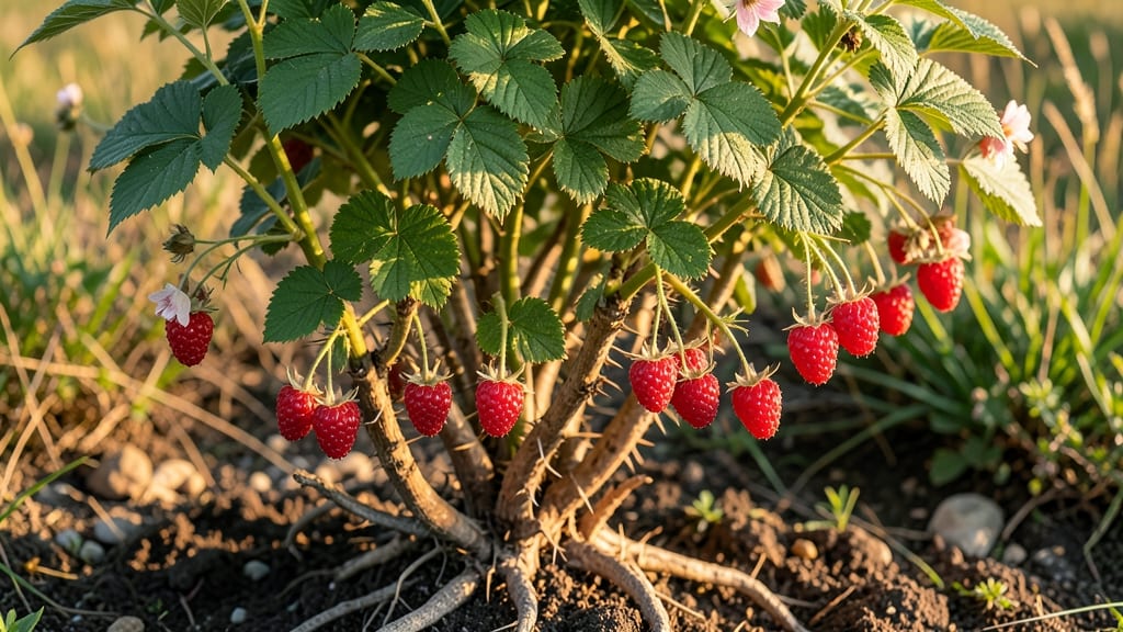 Mature Raspberry Bushes: Year-Round Harvest Hacks for Thriving Plants