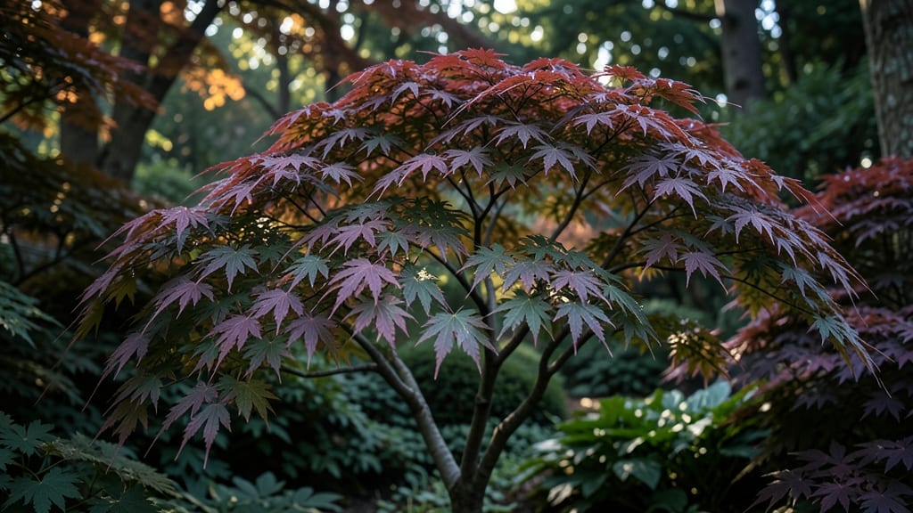 Japanese Maple Bush for Ornamental Foliage