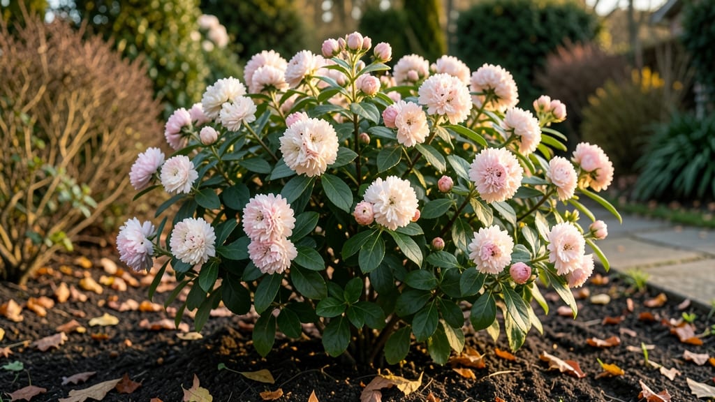 Bush With Small White Spring Flowers: Fragrant Privacy Screen for Year-Round Beauty
