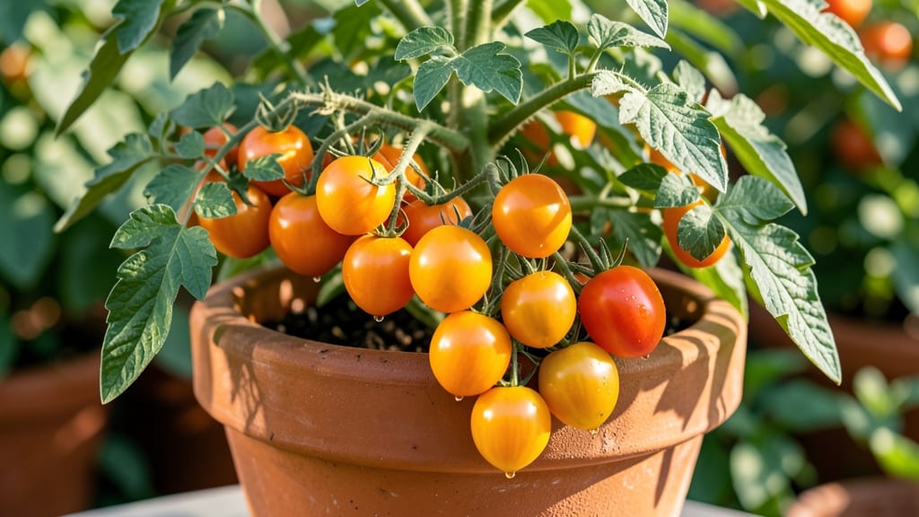 Sungold Bush Tomatoes