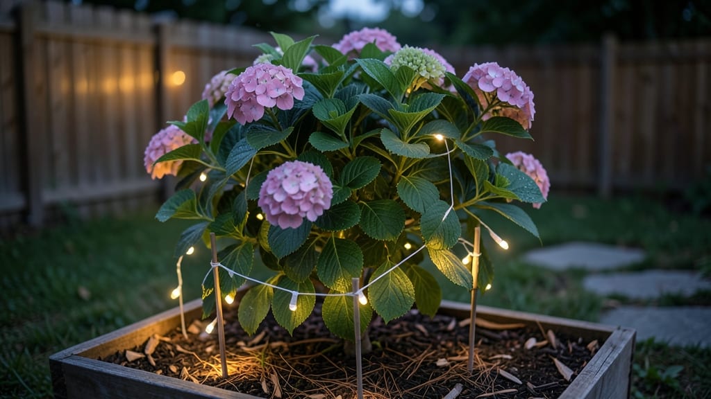 Solar Net Lights for Bushes: Illuminated Privacy Screen With Soft Glow