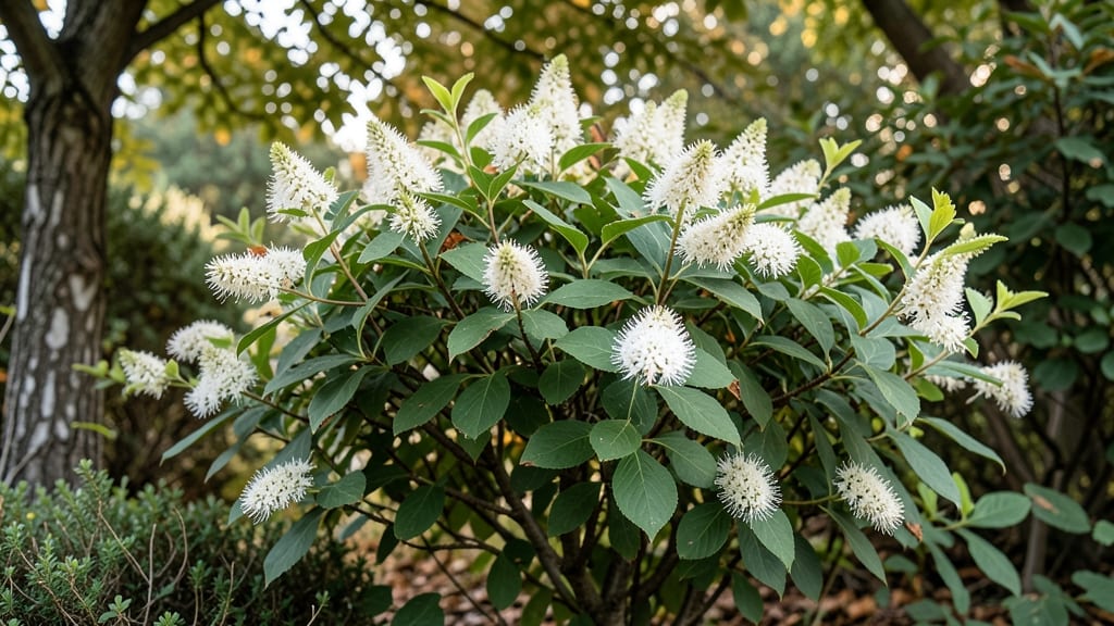 Dwarf Fothergilla for Fragrant Spring Blooms