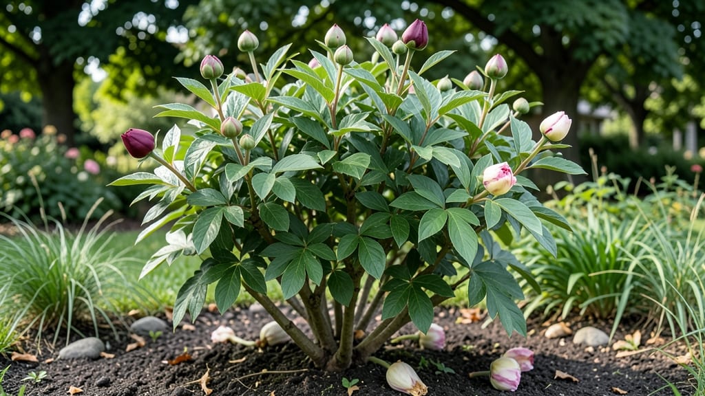 Peony Bush Buds: Late-Winter Pruning for Bold Spring Blooms