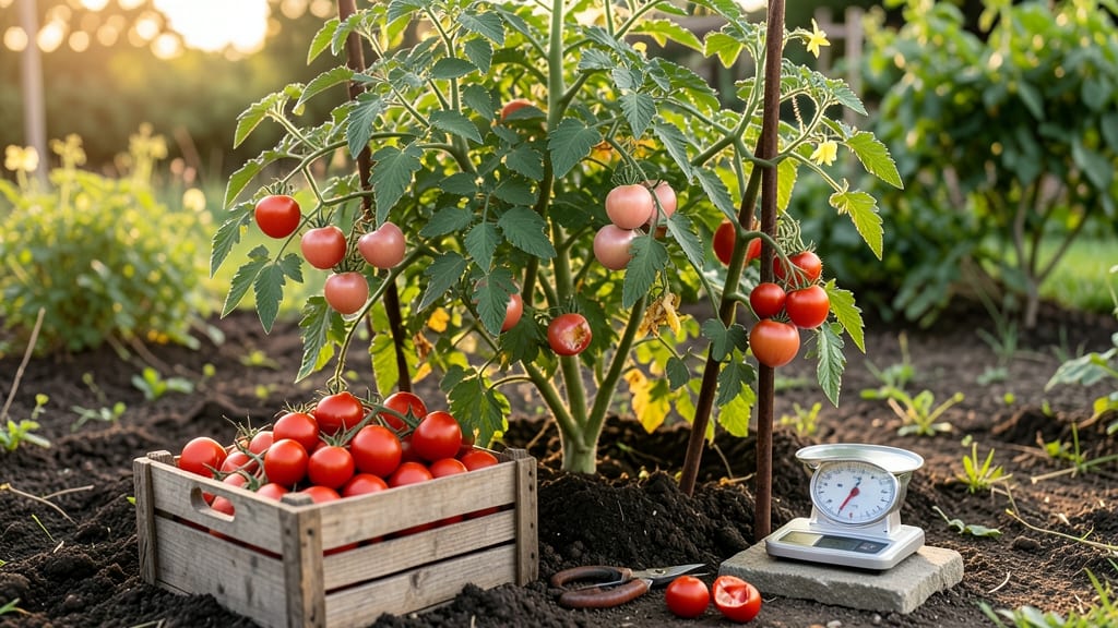 Pounds of Tomatoes in a Bushel: Exact Weight and Variety Differences