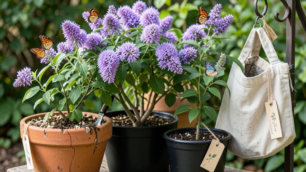 Butterfly Bush In Pots: Compact Blooms That Thrive Year-Round