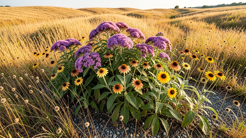 Sunny Prairie Butterfly Border