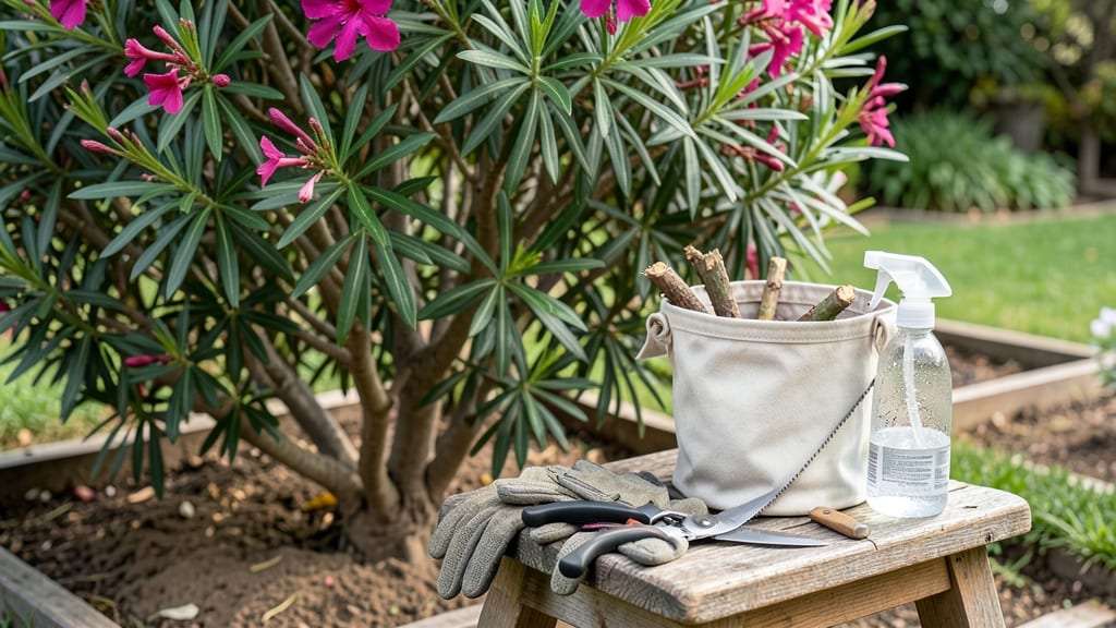 How to Prune Oleander Bushes: Year-Long Bloom Revival Through Strategic Cuts