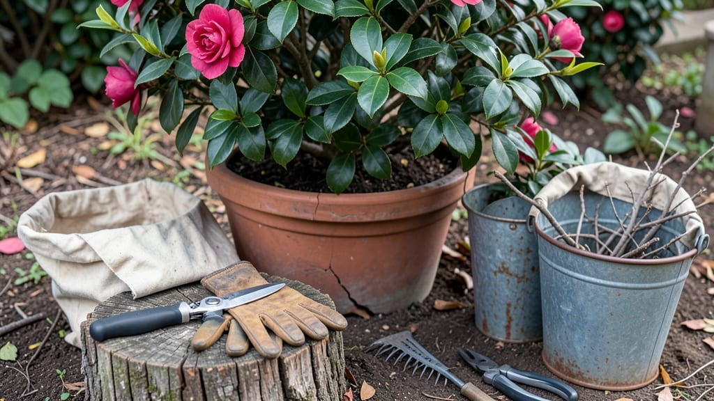 Cutting Back Camellia Bushes: Late-Winter Revival for Lush Spring Blooms