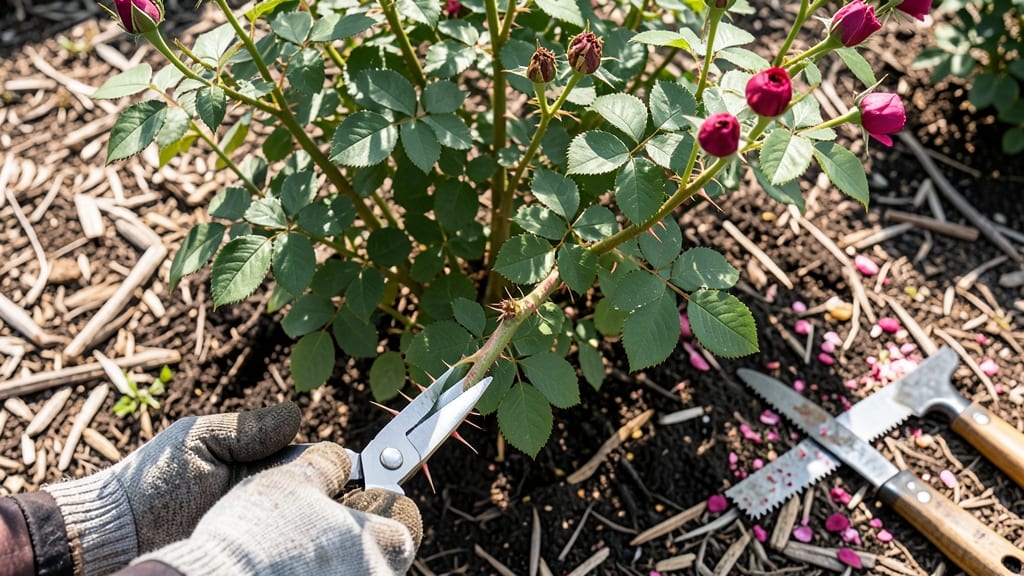 Cutting Back Rose Bushes in Spring: Precision Trimming for Lush Summer Blooms