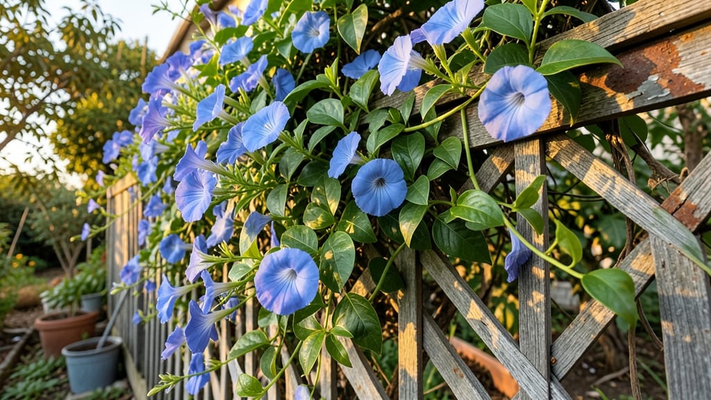 Blue Plumbago: Fast-Growing Blue Flowering Vine