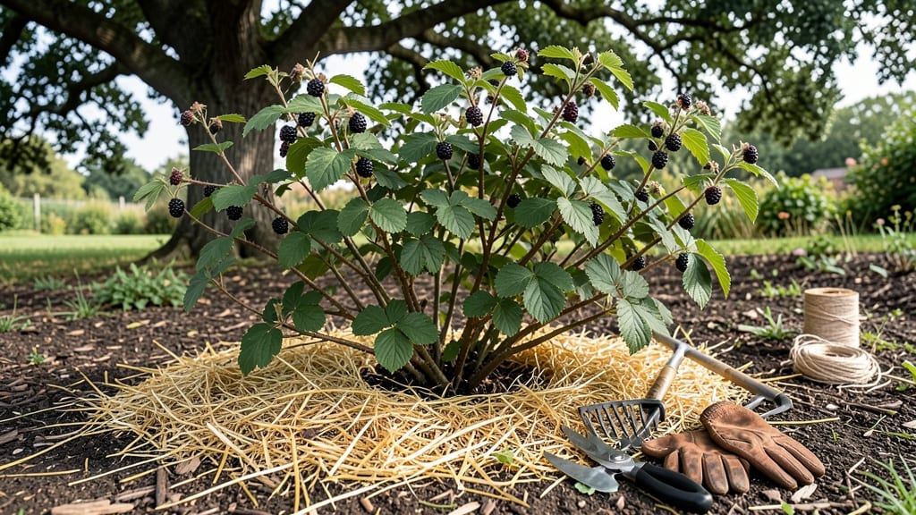 What To Do With Blackberry Bushes In The Fall: Pruning, Mulching, and Winter Prep Steps