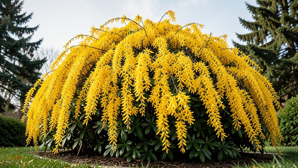 Forsythia Golden Screen Bush
