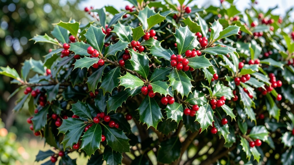 Dwarf English Holly for Year-Round Color