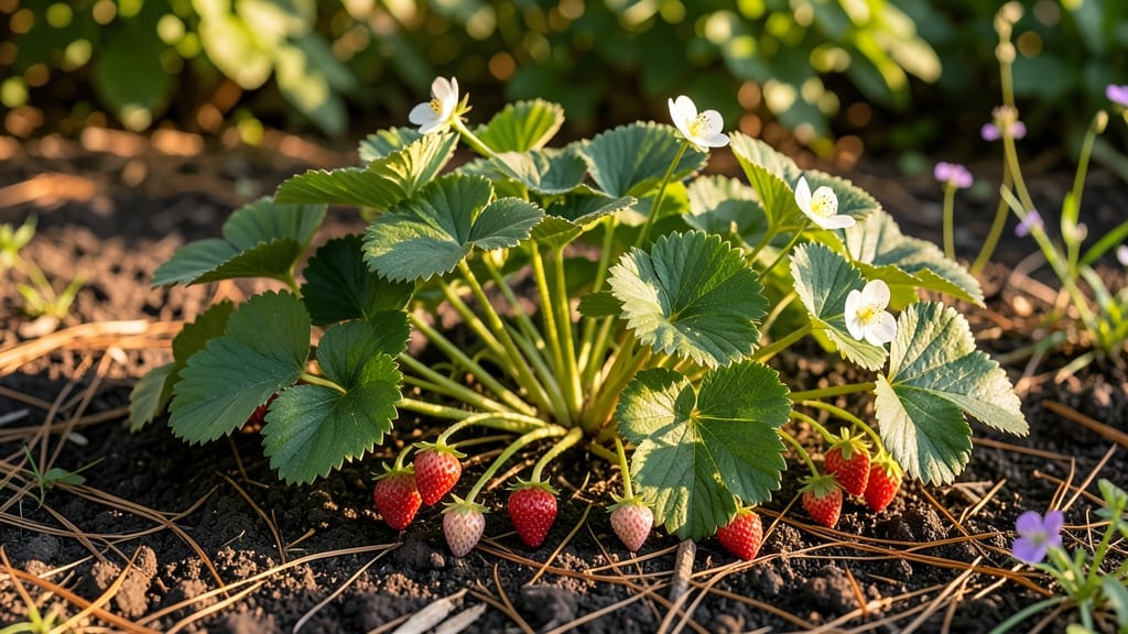 Strawberry Bush Leaves: Natural Pest Deterrent Tea for Gardens