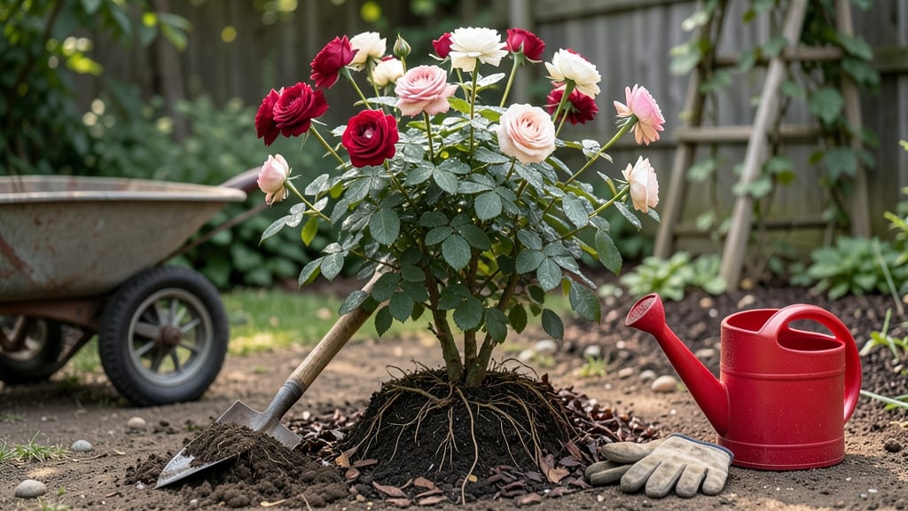 How to Transfer Rose Bushes: Stress-Free Relocation for Thriving Blooms Year-Round