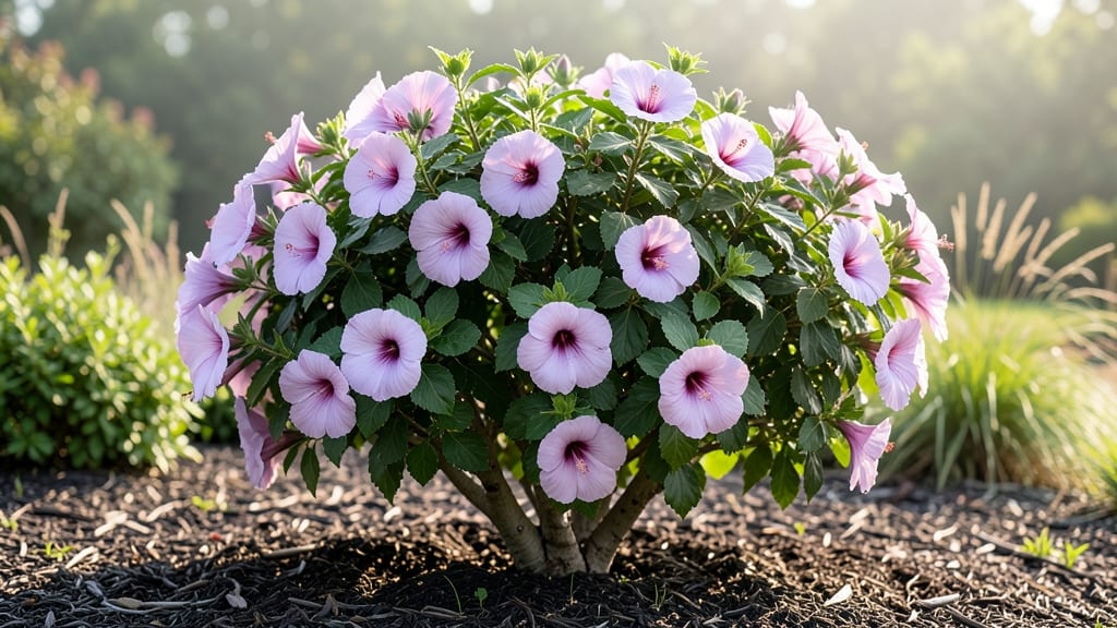 Caring For Rose Of Sharon Bushes: Layered Bloom Revival Through Seasonal Trimming
