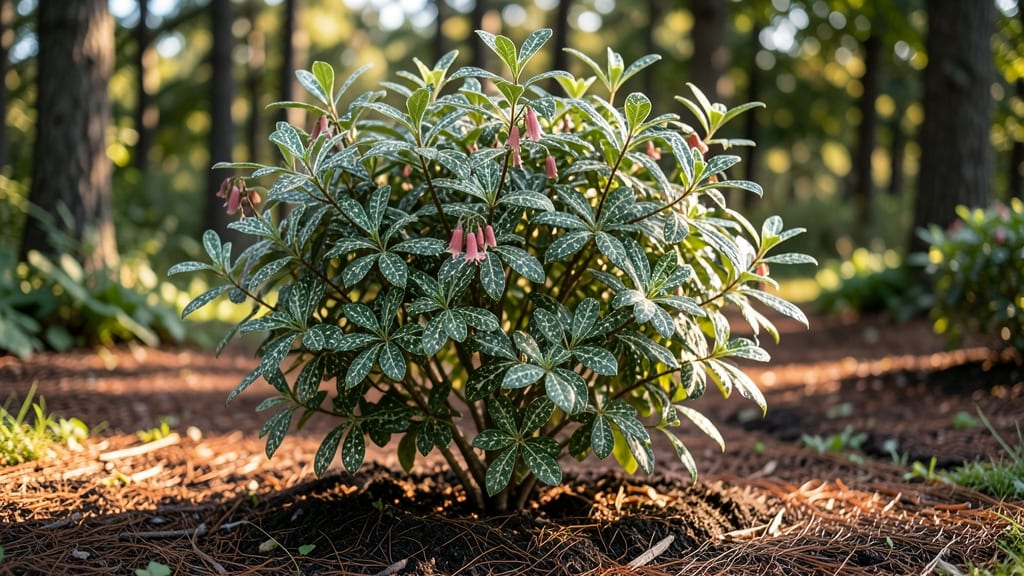 Spotted Laurel Bush Pruning Guide: Year-Round Fragrance Through Layered Trimming Angles
