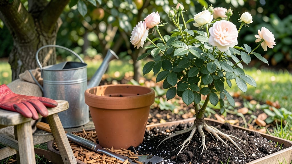 How to Repot a Rose Bush: Spring-Ready Roots With Minimal Shock