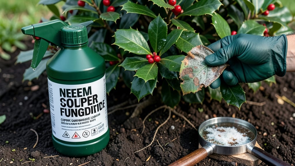 Fungicide for Holly Bushes: Targeted Defense Against Rust and Blight