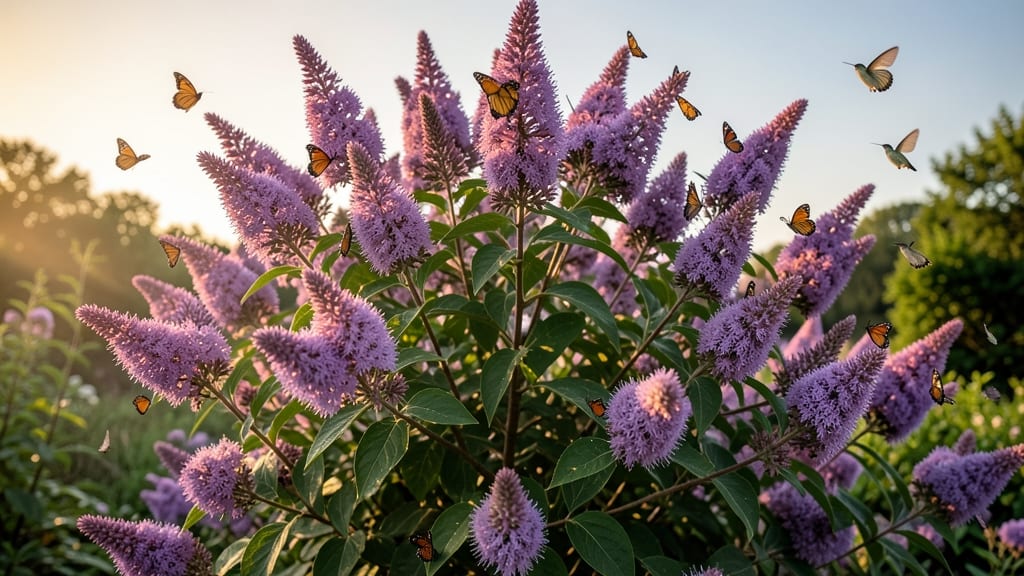 Butterfly Bush for Pollinator Gardens