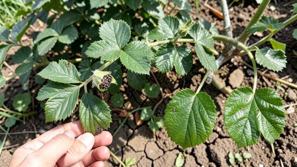 Blackberry Bush Leaves Curling: Fungal Blight Fix in 3 Natural Steps