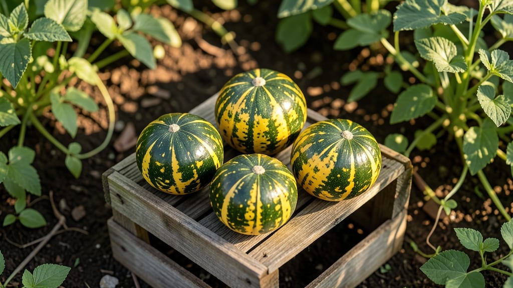 Miniature Carnival Bush Squash