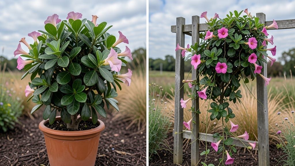 Mandevilla Bush vs Vine: Growth Habits Decoded for Perfect Pruning