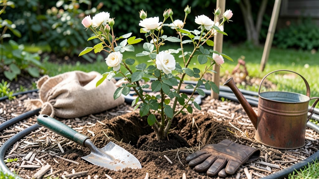 How to Transplant Rose Bushes: Spring or Fall Timing for Maximum Root Success