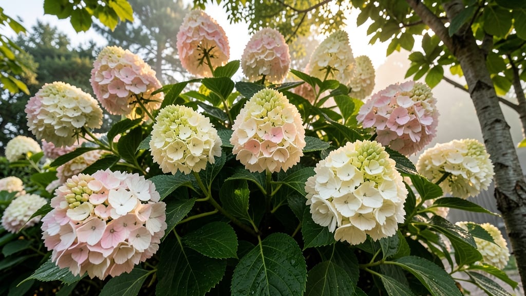 Panicle Hydrangea for Long-Lasting Color