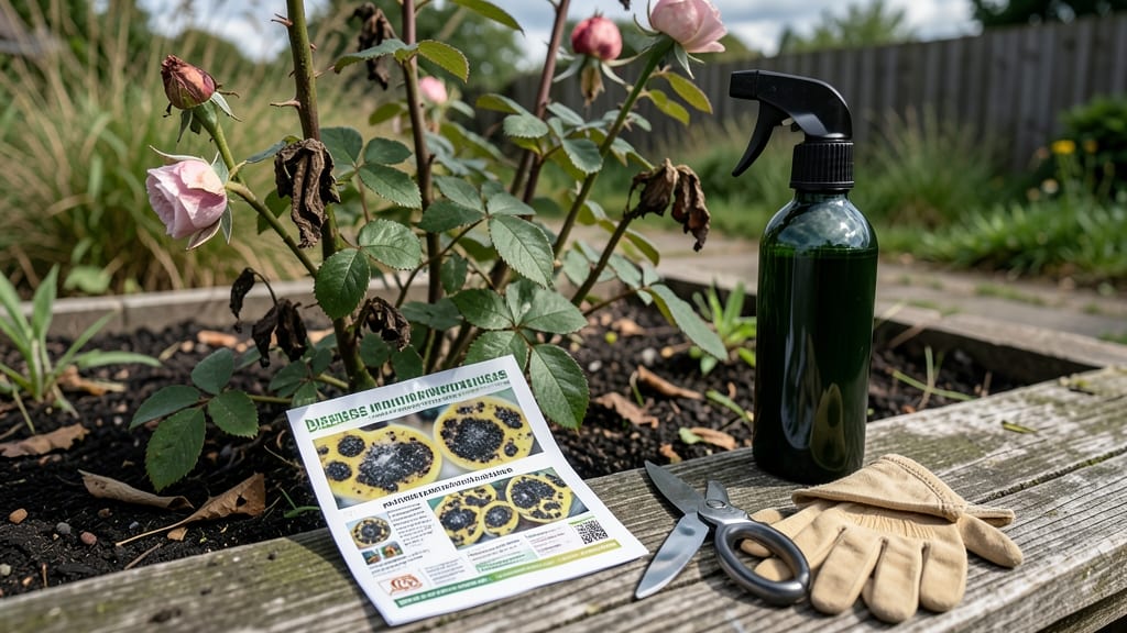 Rose Bush Has Black Spots on Leaves: Fungal Spot Diagnosis and Organic Fixes