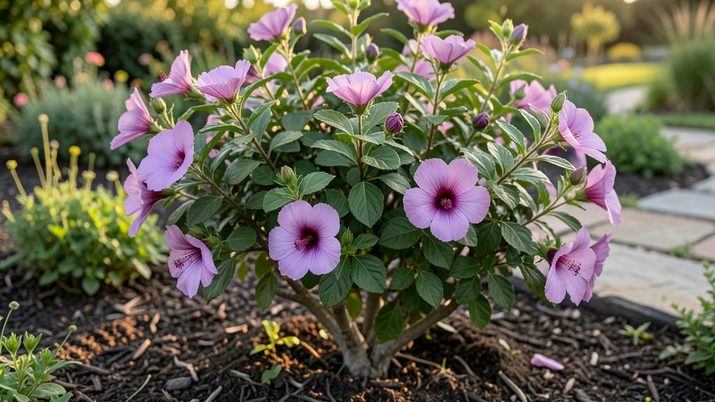Rose of Sharon Bush Leaves: Natural Pest Deterrent for Organic Gardens