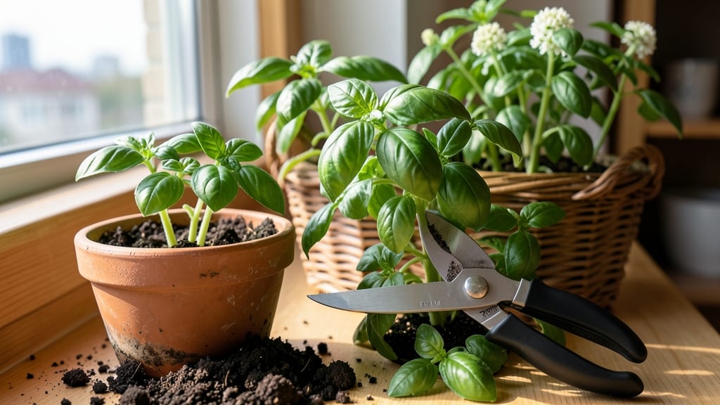 How to Make Basil Plants Bushier: Pinch, Prune, and Feed for Dense Foliage