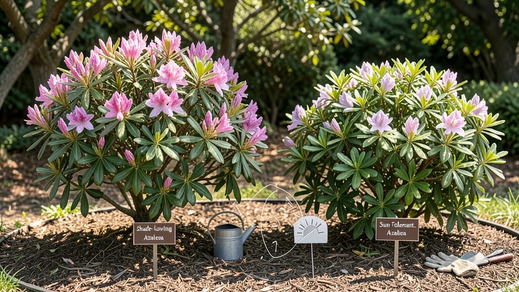Azalea Bush Sun or Shade: Light Requirements for Peak Bloom Performance