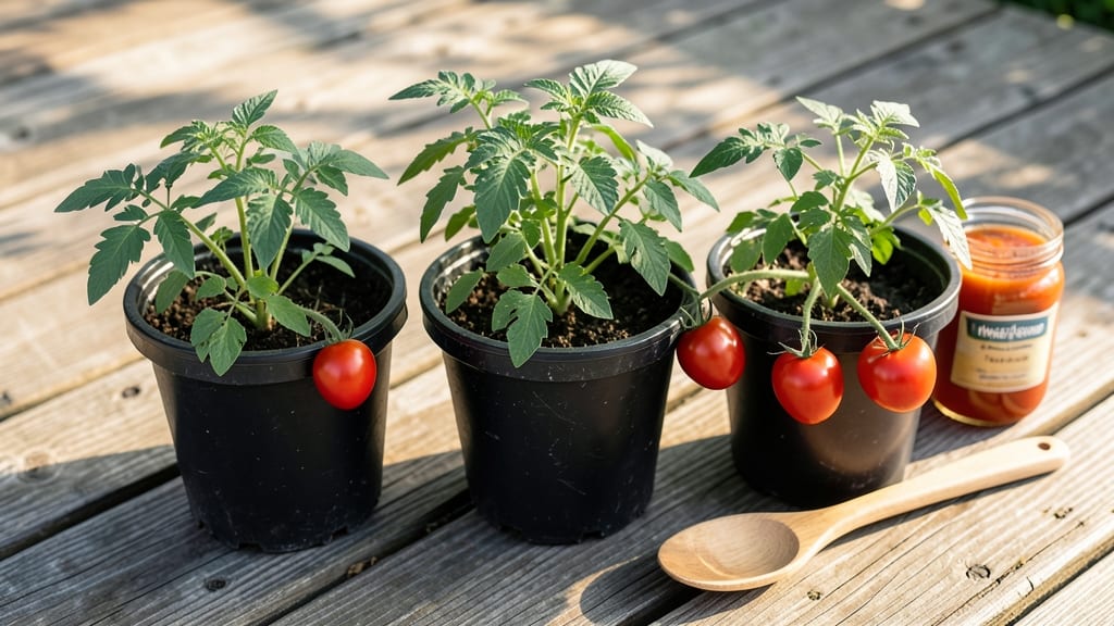 Tiny Tim Roma Tomatoes