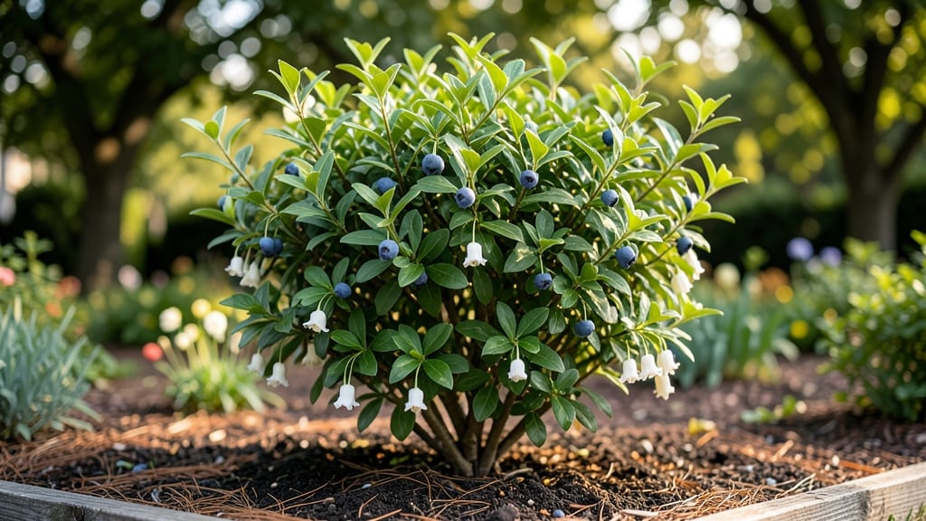 Highbush Blueberry Leaves: Natural Pest-Repellent Shield for Gardens