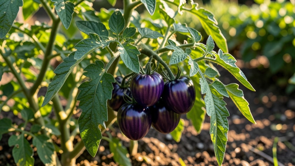 Bush Purple Calabash Tomatoes