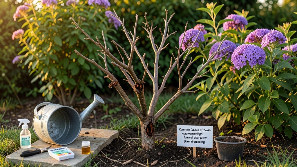 Why Did My Butterfly Bush Die: Overwatering, Underwatering, or Disease? Fix It Now