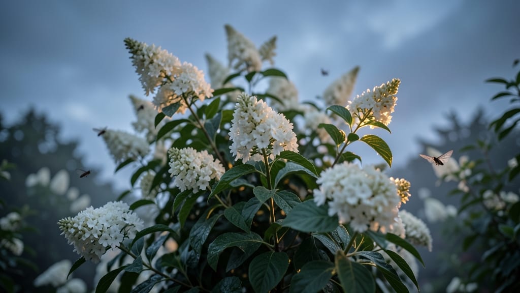 White Profusion Butterfly Bush