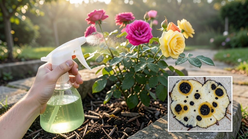 Rose Bush Fungicide: Organic Blight Defense That Stops Fungal Spread