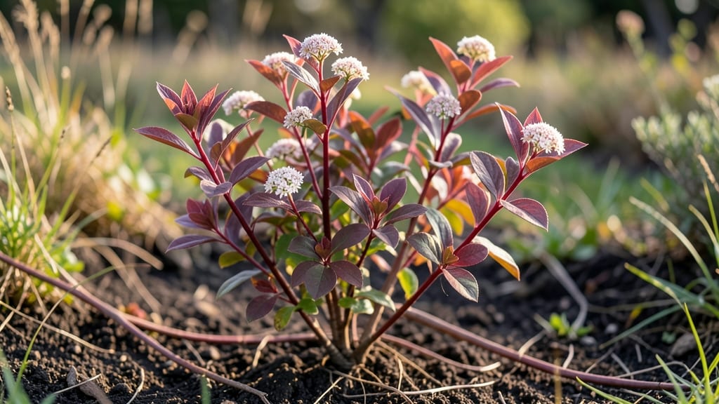 Bush With Red Leaves in Spring: Vibrant Foliage That Pops Against Any Garden