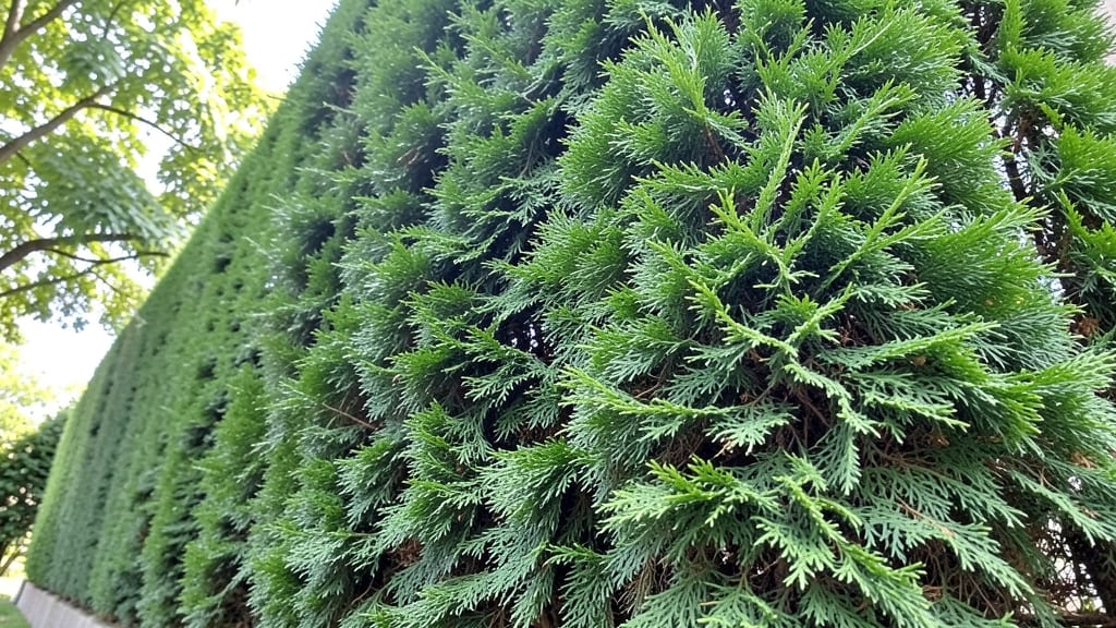 Emerald Green Arborvitae for Dense Privacy